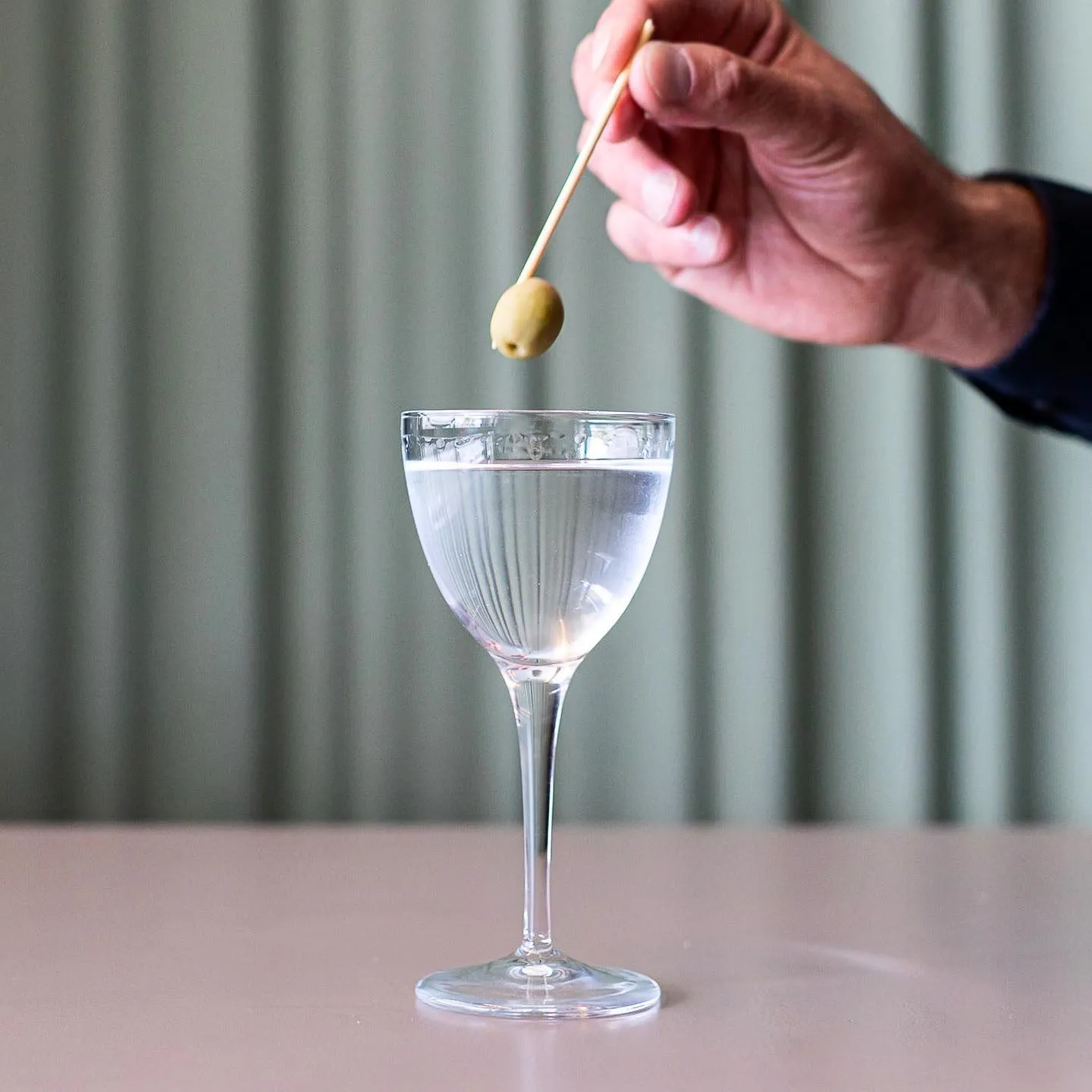 Martini con oliva